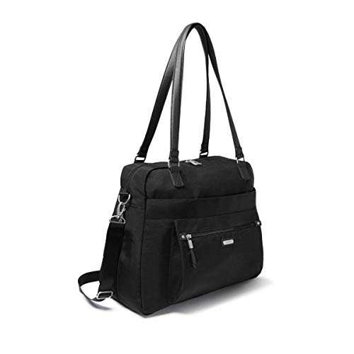 Baggallini Overnight Expandable Laptop Tote - 16.5"x13.5" Lightweight Weekender Carry-on Travel Bag for Women - Image 4