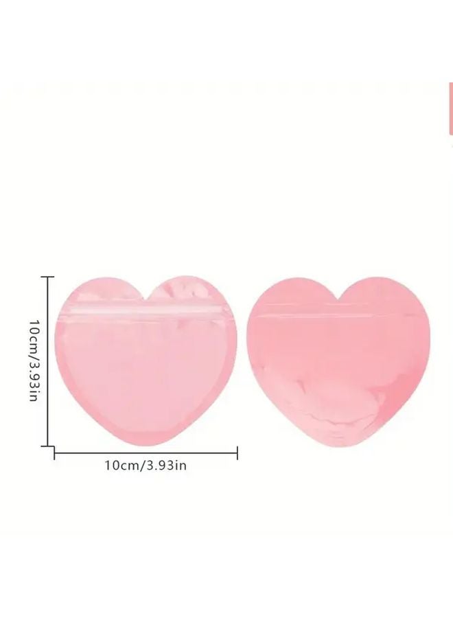 Heart Shaped Transparent PVC Jewelry Bag SCC021 B Organizer For Earrings Rings - Image 4