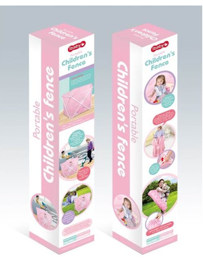 Tiibaby Children Fence , Pink Color , P.Box - Image 3