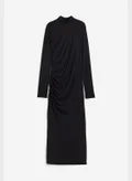 H&M Draped Jersey Dress