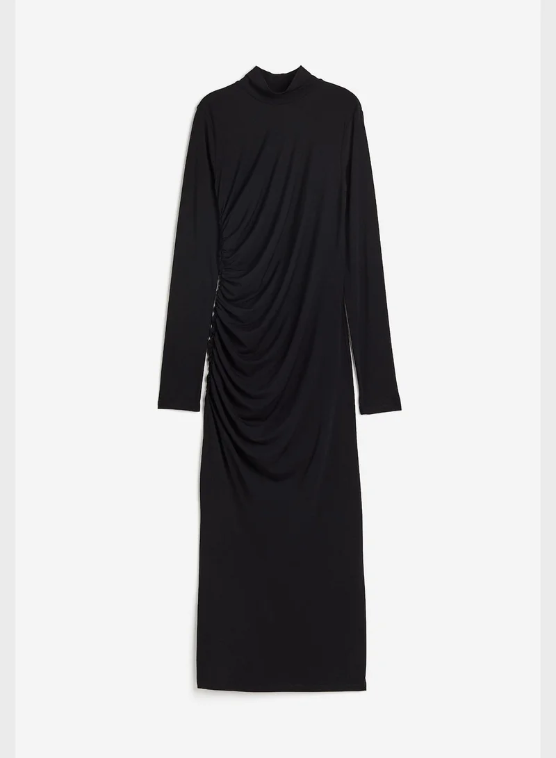 H&M Draped Jersey Dress