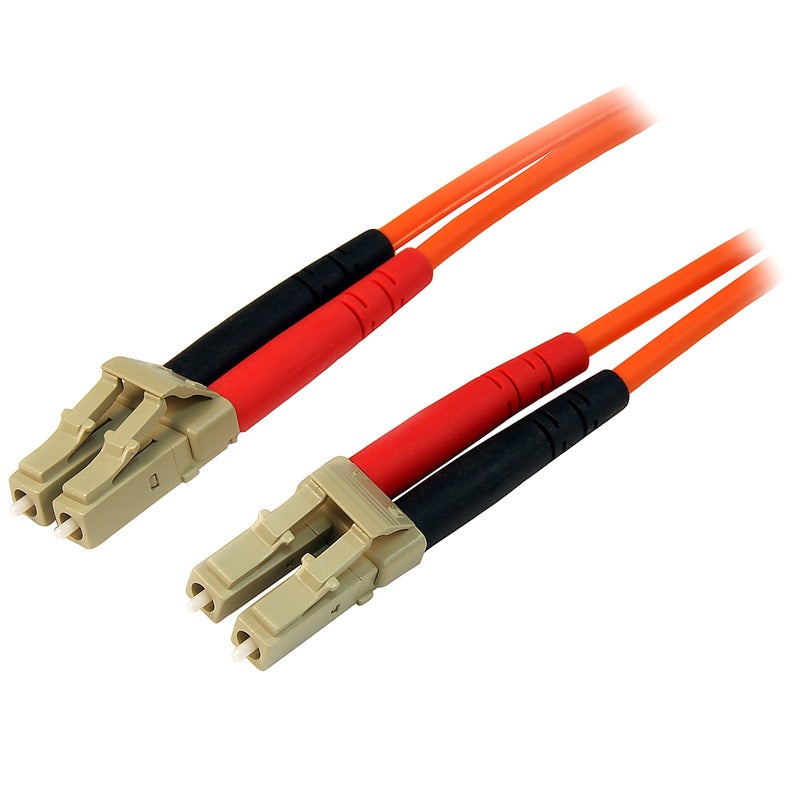 StarTech.com 10m Fiber Optic Cable - Multimode Duplex 50/125 - LSZH Fiber Jumper Cord - LC/LC - Image 4