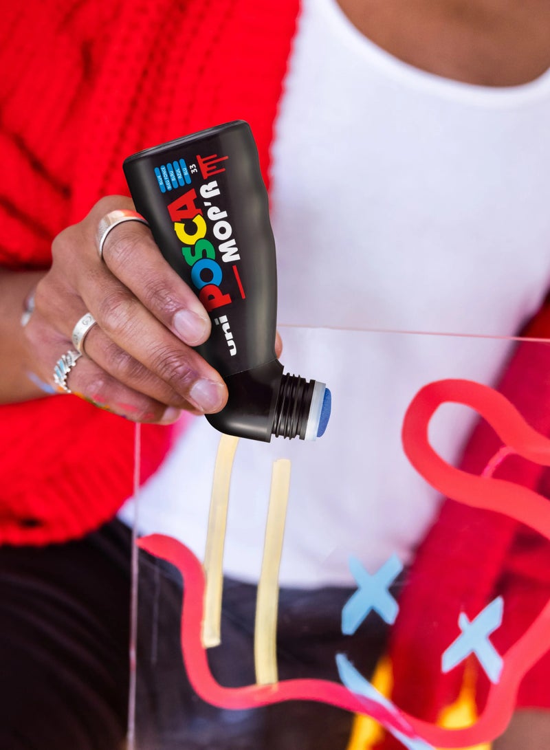 POSCA Mop'r Water Based Permanent Paint Marker Yellow - Image 3