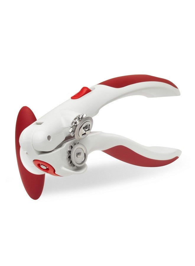 zyliss Zyliss Lock N' Lift Can Opener with Lid Lifter Magnet - Gifts for Cooks - Culinary Chef Gift - Manual with Locking Mechanism - Magnetic & Easy-to-Turn Can Opener - Red  - Image 1