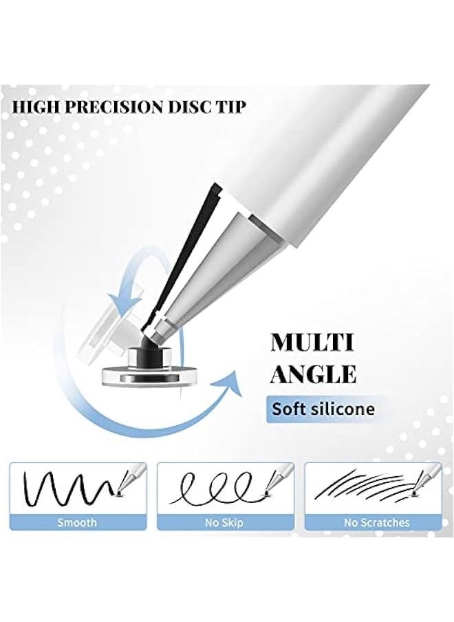 RYNX Stylus Pen for iPad  Stylus Pens for Touch Screens Pive Stylus with Magnetic Cap atible with iPhiPad Tablets and All Pive Touch Screen White)  - Image 5