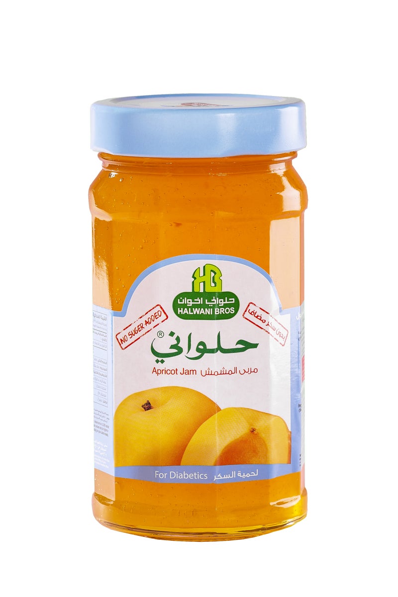 Halwani Apricot Jam Sugar Free - Image 1