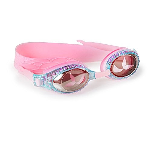Bling 2O Girls' Jewel Pink Kids Swimming Goggles (Ages 3+ up) - UV Protection, Latex-Free, 100% Silicone Material - Includes Anti-Fog & Adjustable Head Strap - Image 4
