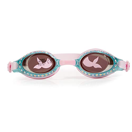 Bling 2O Girls' Jewel Pink Kids Swimming Goggles (Ages 3+ up) - UV Protection, Latex-Free, 100% Silicone Material - Includes Anti-Fog & Adjustable Head Strap - Image 2