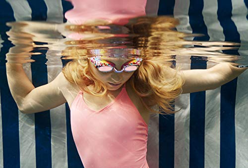 Bling 2O Girls' Jewel Pink Kids Swimming Goggles (Ages 3+ up) - UV Protection, Latex-Free, 100% Silicone Material - Includes Anti-Fog & Adjustable Head Strap - Image 5