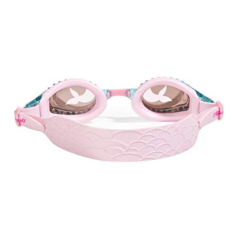 Bling 2O Girls' Jewel Pink Kids Swimming Goggles (Ages 3+ up) - UV Protection, Latex-Free, 100% Silicone Material - Includes Anti-Fog & Adjustable Head Strap - Image 3