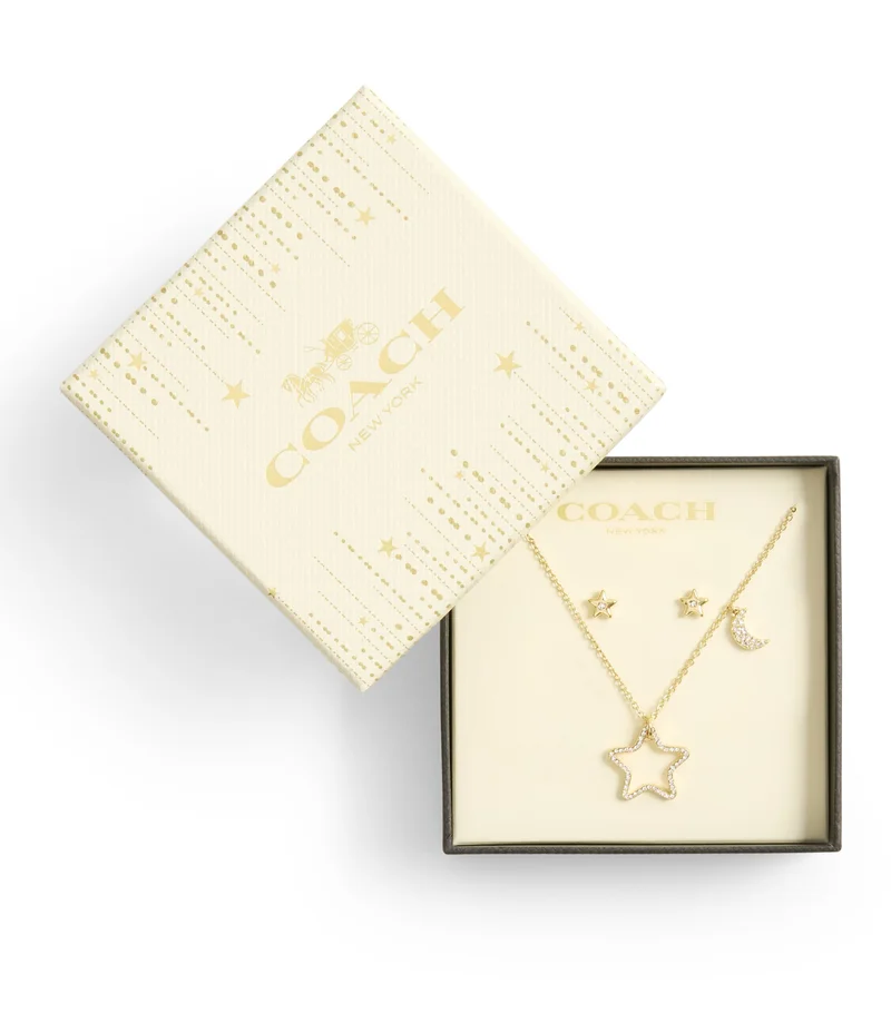 COACH Signature Celestial Star Boxed Jewelry Set