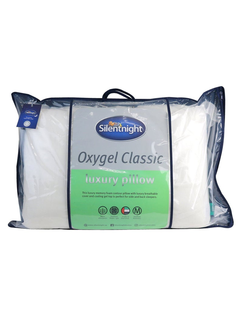 سايلنت نايت وسادة أوكسي جل الكلاسيكية من إسفنج الذاكرة - Image 1