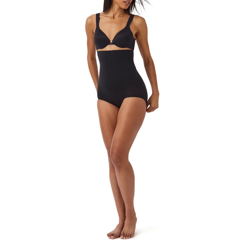 SPANX SPANXsculpt Seamless Power High-Waisted Brief - Lightweight All-Day Comfort - Core Control Shapewear - High-Waisted Underwear - Very Black - 3X - Image 5