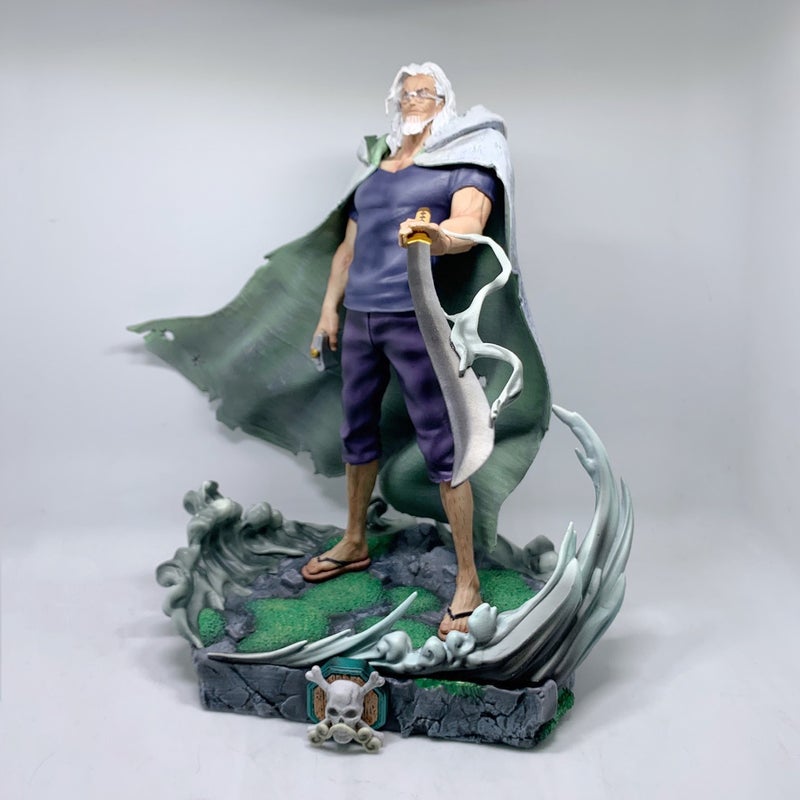 One Piece Silvers Rayleigh Action Figure PVC Statue Desktop Decoration - Image 1