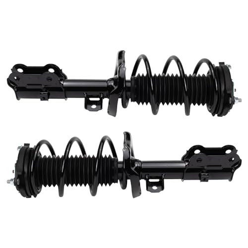 TRQ Front Strut & Coil Spring Assembly Set Driver & Passenger Sides Compatible with 17-20 Hyundai Elantra - Image 1
