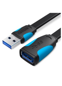 Flat Usb 3.0 Tinned Copper Cable Super Speed Up to 5 Gbps Transmission Usb3.0 Extension 1 Meter