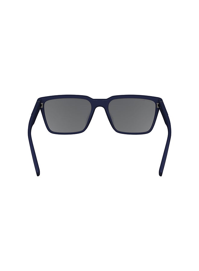 LACOSTE Full Rim Injected Lacoste Suns L6011S N 5618 (424) Blue - Image 3