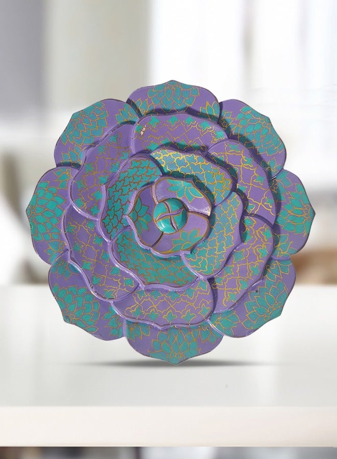 داش وتوين طبق حافة مزخرف بزخارف نباتية (كبير) - Image 1