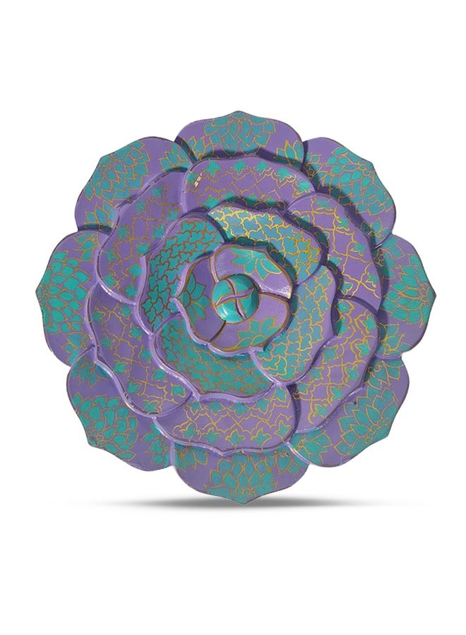 داش وتوين طبق حافة مزخرف بزخارف نباتية (كبير) - Image 2