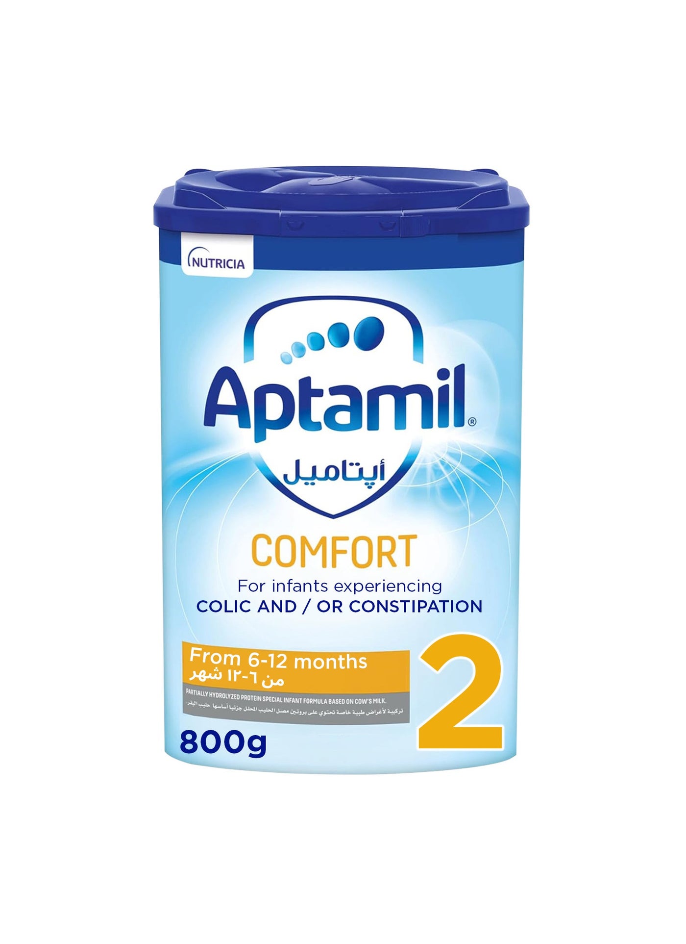 APTAMIL Comfort 2 Formula Milk Powder Unflavoured 800grams Pack of 1