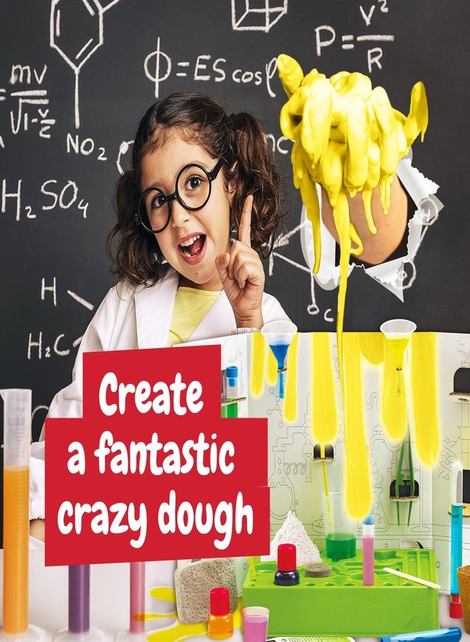 Science4you Science Lab for Kids - Science Kit with Experiments for Kids Age 6-8+, Chemistry Set to Create Crazy Dough, Colourful Explosions and Much More, Stem Toy and Gift for Boys and Girls Age 6+ - Image 4