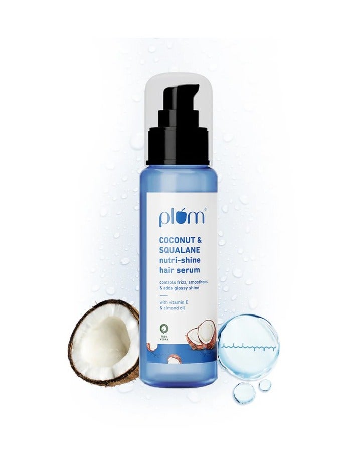 بلوم سيروم الشعر نوتري شاين بجوز الهند والبرقوق لشعر ناعم ولامع (75 مل) - Image 1