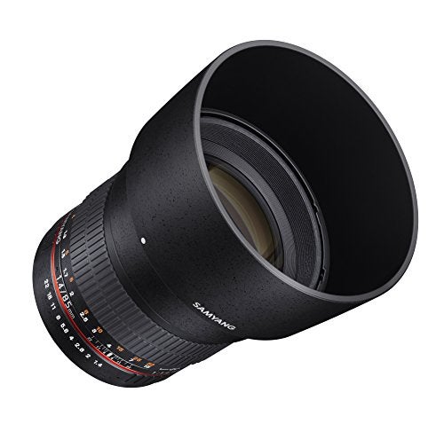 Samyang SY85M-FX 85mm F1.4 Ultra Wide Lens for Fuji X Mount Cameras,Black - Image 1