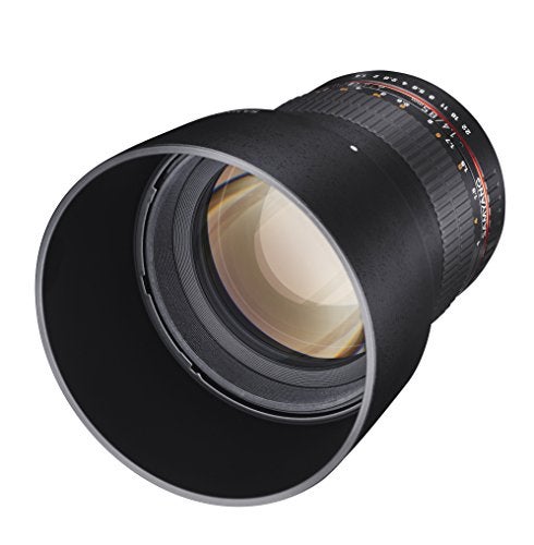 Samyang SY85M-FX 85mm F1.4 Ultra Wide Lens for Fuji X Mount Cameras,Black - Image 2