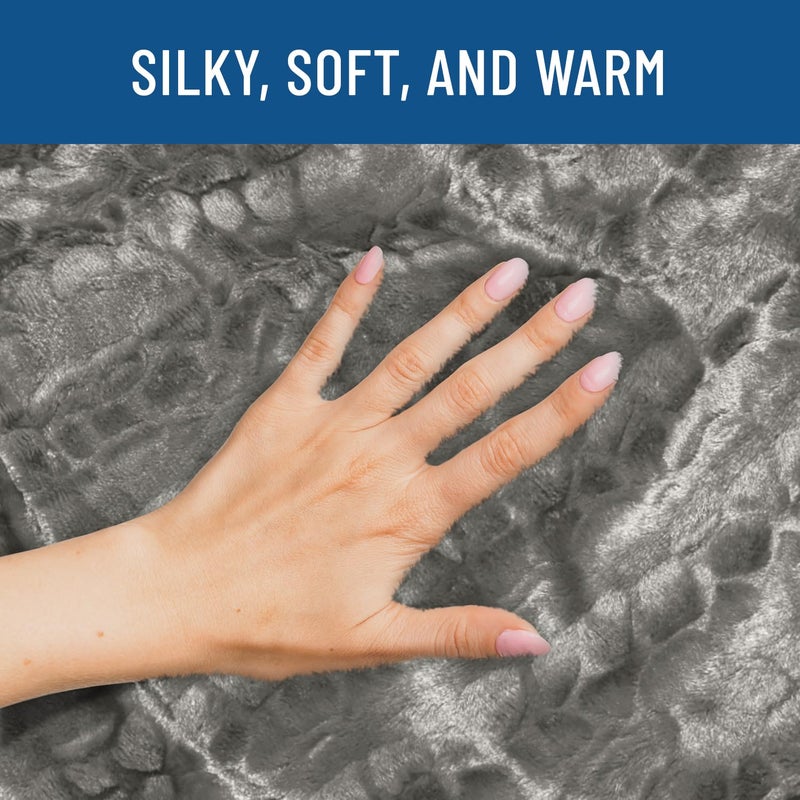 Everlasting Comfort Faux Fur Throw Blanket - Soft, Fluffy, Fuzzy, Plush, Thick, Minky Throws - Image 5