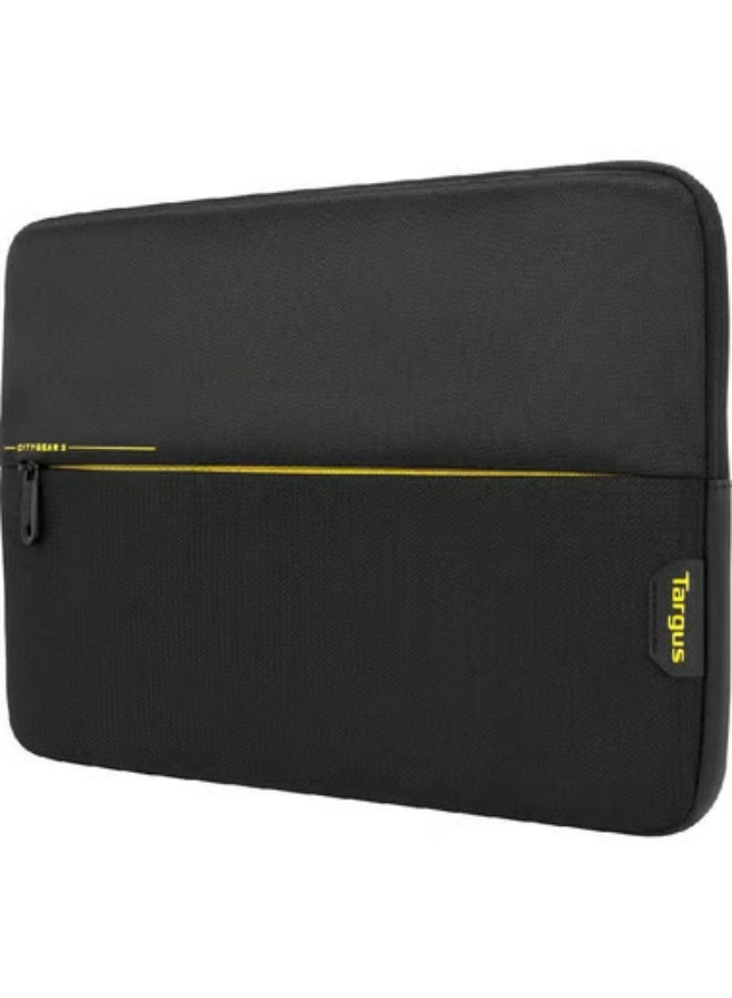 targus City Gear Laptop Sleeve for 13 14 Screen Size Black - Image 2