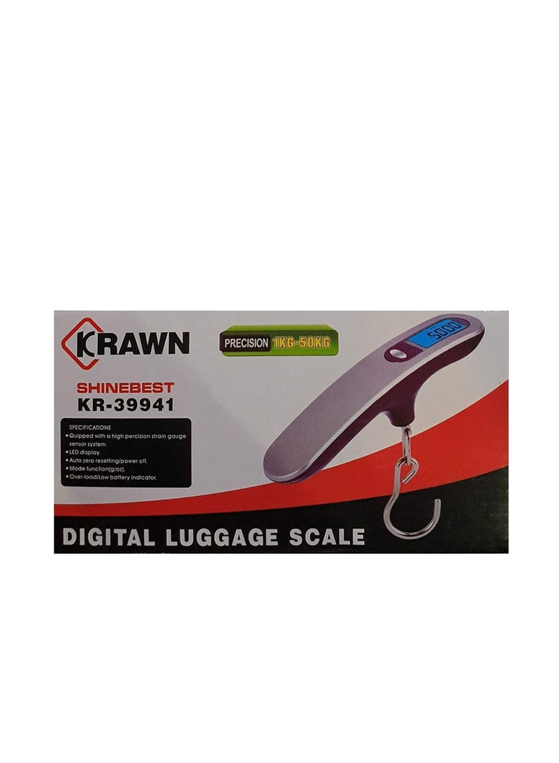ميزان الكتروني محمول لوزن الشنط والأكياس ذات الأيدي من 1 الى 50 كيلو جرام