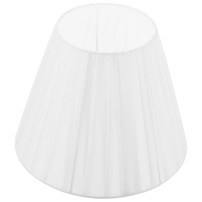 Pleated Drum Lamp Shade Cover Softens Light For Table Floor Lamps Home Decor - Image 2
