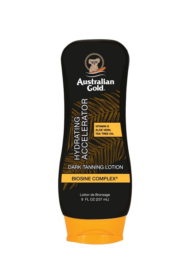 Australian Gold Australian Gold Dark Tanning Accelerator Lotion, 2020 Formula, 8 Fluid Ounce, Classic Cocoa Dreams  - Image 1