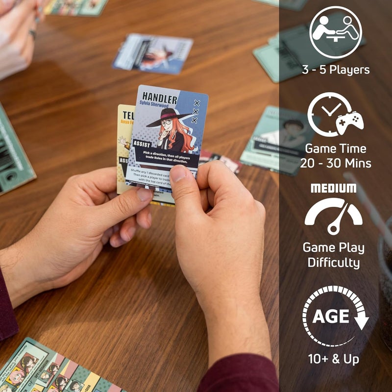 Kess ‘Spy X Family: Mission for Peanuts’ Board Game for Players 3-5, Indoor Fun, Ages 10 & Up, Playtime 20-30 Mins, Japanese Manga Anime - Image 4
