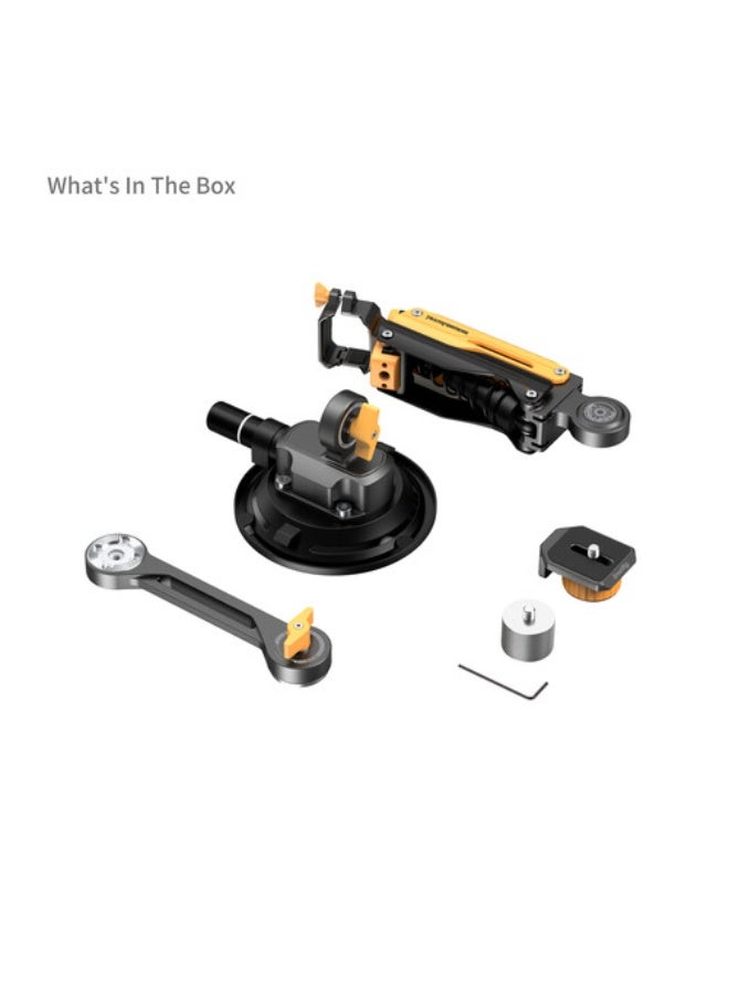 SmallRig mini Shock Absorber Arm for DJI Osmo Pocket 3 / GoPro HERO13 / Insta360 X4（BumbleBee Edition）5528 - Image 5