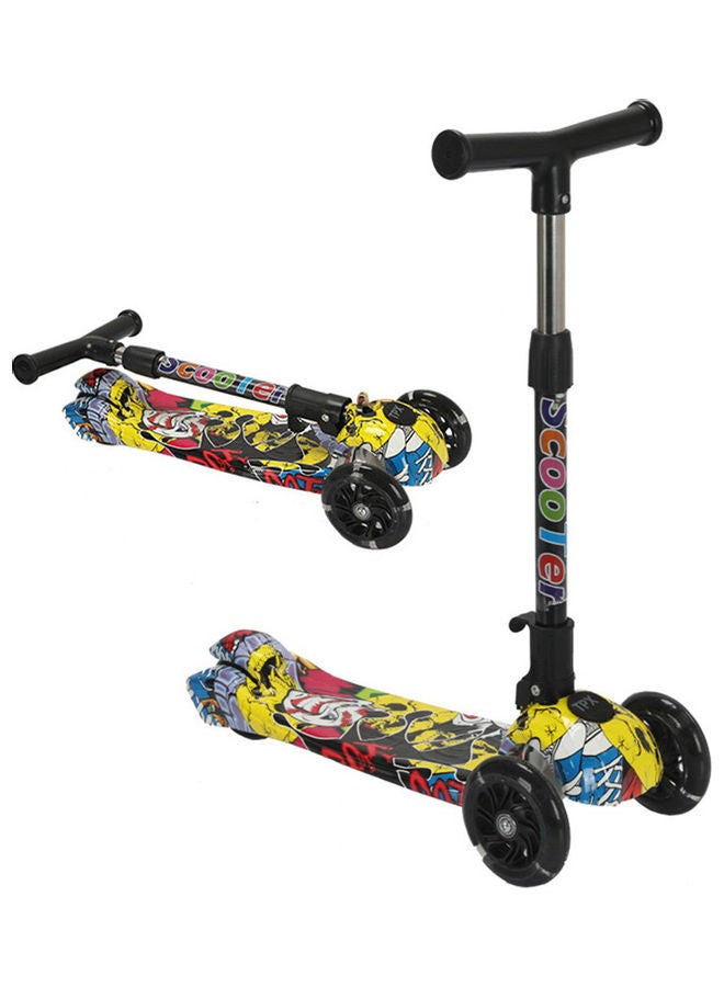 Cool Baby COOLBABY 3 Wheel Kids Micro Mini Kick Scooter Adjustable Scooters for Toddlers 3-12 Years Old Boy and Girls Folding Skateboard Outdoor Sport Pedal Cars Ride-on Toys - Image 1