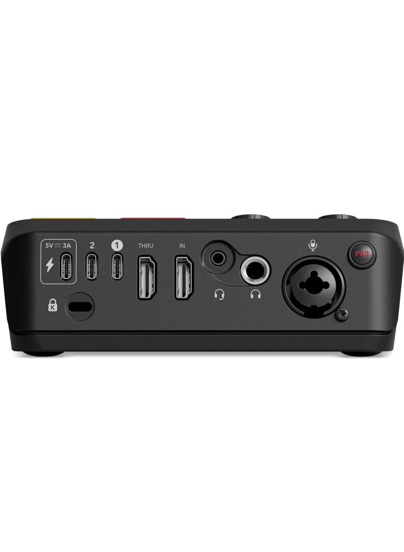 RODE Audio Interface And Video Capture Card STREAMERXG Black - Image 3