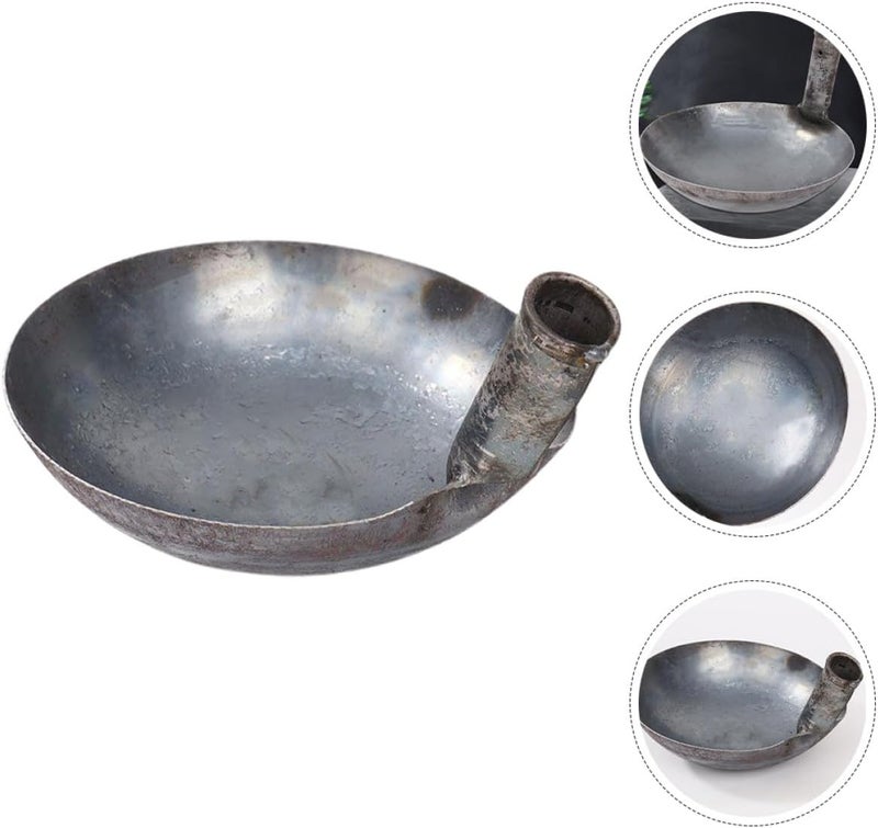 Cabilock Thickened Iron Water Scoop Ladle with Long Handle 13.5cm Sturdy Iron Scoop for Household Bathing, Gardening, and Industrial Use - Image 5