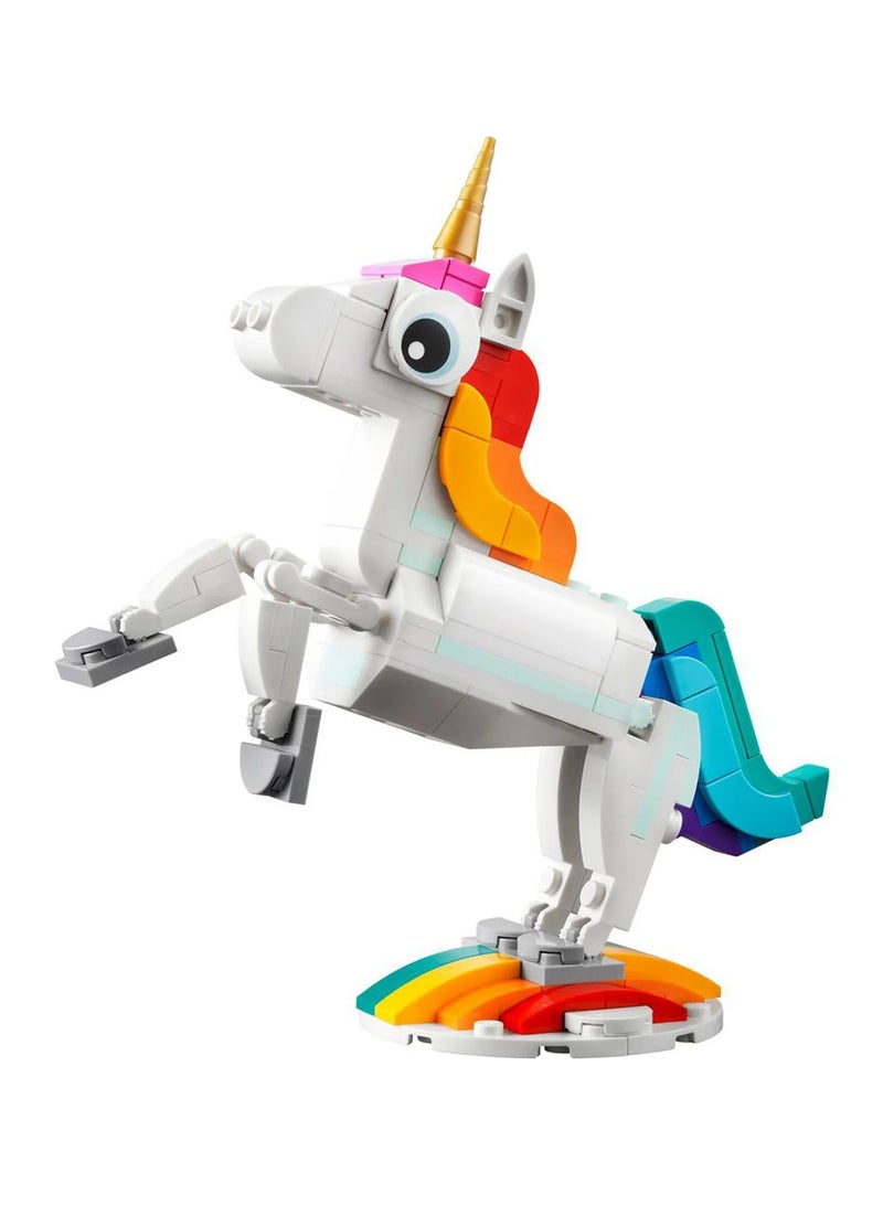 LEGO Creator 3in1 Magical Unicorn Set 31140 - Transformable Mythical Creatures, 145 Pieces for Ages 7 Years+ - Image 3