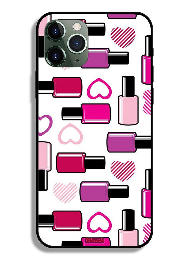 Tolwak Apple iPhone 11 Pro Max Protective Case Lipstick Lover  - Image 2