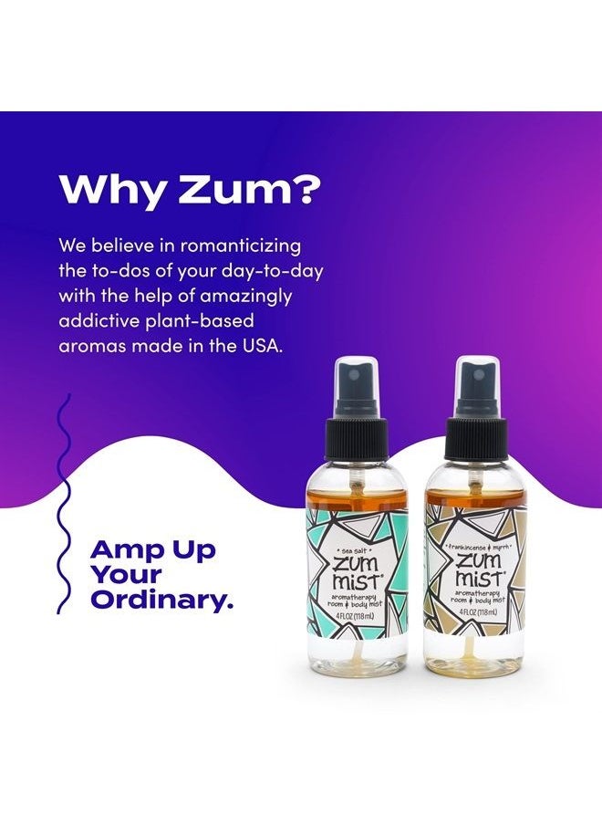 ZUM Indigo Wild Zum Mist Room and Body Spray- Lemongrass - 4 fl oz (2 Pack)  - Image 1