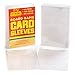 Brybelly 100 Pack US Mini Board Game Sleeves Clear 43mm x 65 mm Card Protector Pack for American Board Games Compatible with Popular Board Game and Miniature Game Brands - Image 3