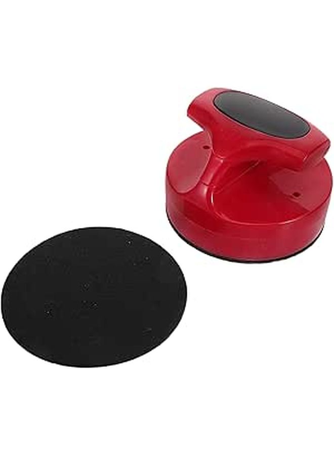 Self Adhesive Lint Pads 94mm Crimson Ebony Replacement Felt Pads for Air Hockey Table - Image 1