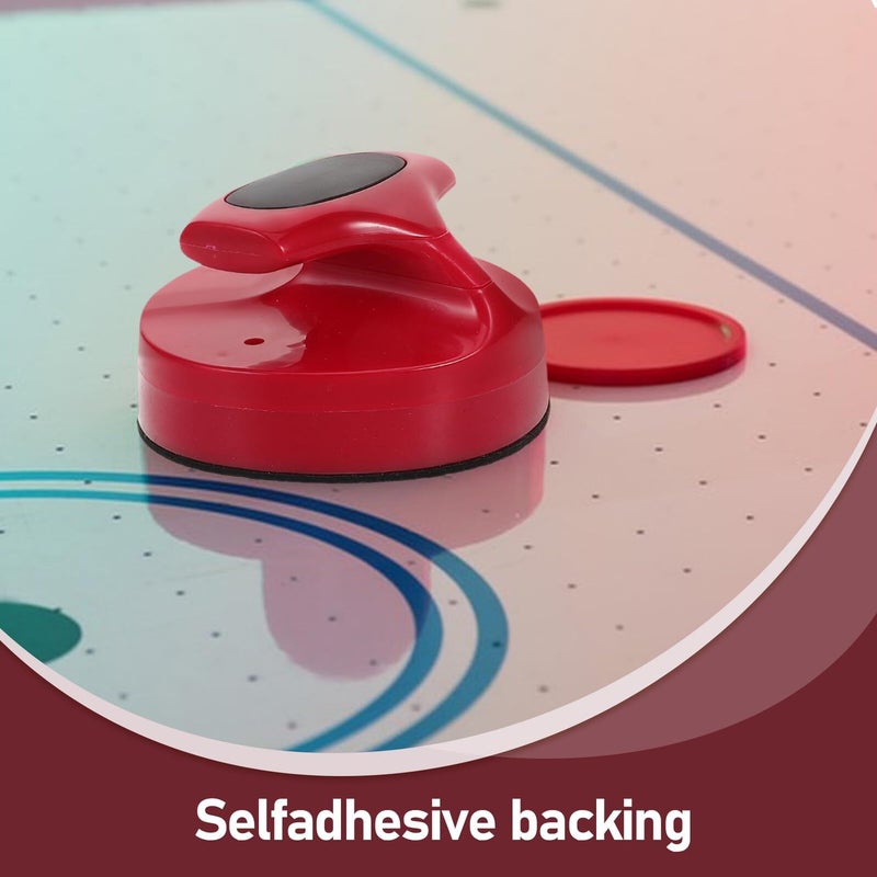 Self Adhesive Lint Pads 94mm Crimson Ebony Replacement Felt Pads for Air Hockey Table - Image 4