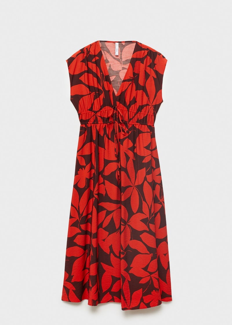 MANGO Floral Print Midi Dress  - Image 5