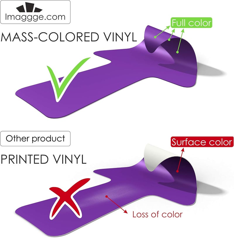 imaggge.com 12 Arrows - Purple - Signage and Orientation Stickers - Indoor and Outdoor - Directions, Arrow Path, Directions - Image 3