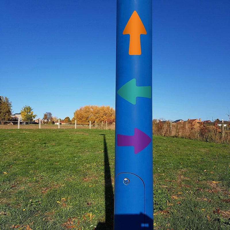 imaggge.com 12 Arrows - Purple - Signage and Orientation Stickers - Indoor and Outdoor - Directions, Arrow Path, Directions - Image 5