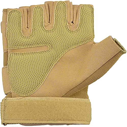 ZaySoo Gloves for Bike Riders/Cycling Leather Knuckles Design Strong Grip - Green - Image 3