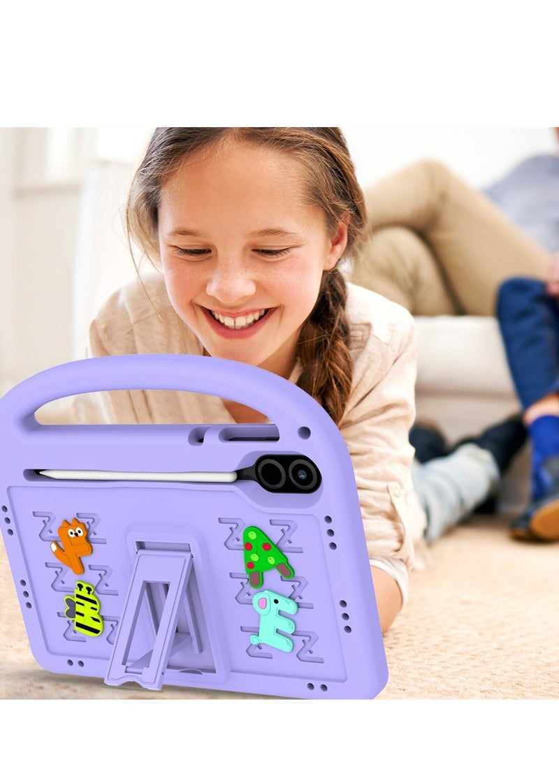 Children's protective case for  Honor X8 pro/X9 11.5inch 2023 , shockproof cover with shoulder strap bracket - Image 5
