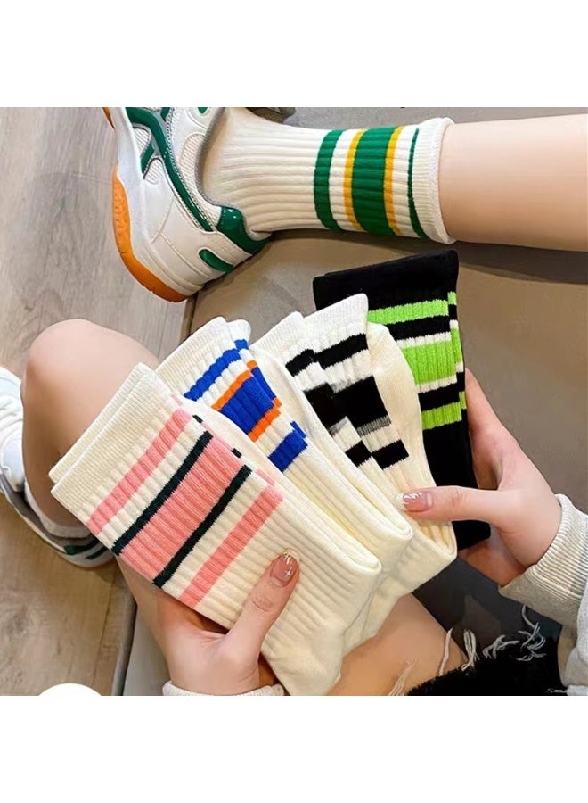 Fashion Anti Slip Breathable Sports Socks Ten Piece Set